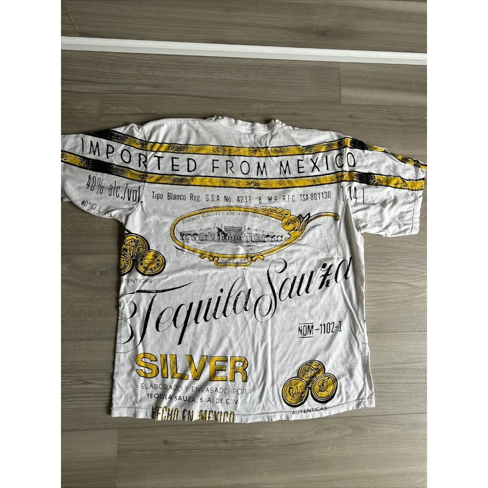 VINTAGE Men’s Sauza Tequila T-shirt - Size Large - Imported From Mexico VTG - Picture 6 of 6